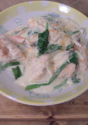 超簡単☆.｡ﾟ♪我が家の鶏肉のクリーム煮-レシピのメイン写真