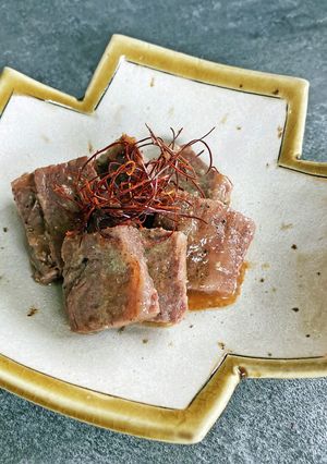 ステーキ　わさびバターソース　☆☆☆-レシピのメイン写真