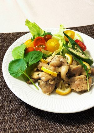 レンチンレモンハーブチキン♬お弁当にも-レシピのメイン写真