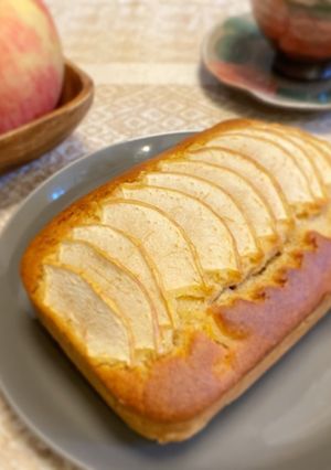 りんごの米粉パウンドケーキ-レシピのメイン写真