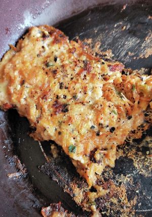 お豆腐ヘルシーもんじゃ焼き風-レシピのメイン写真