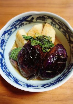 なすび と 長芋の焼き浸し-レシピのメイン写真