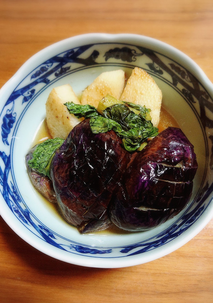 なすび と 長芋の焼き浸し-レシピのメイン写真