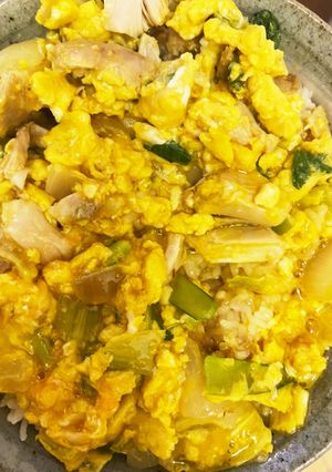 簡単！失敗ない親子丼！白だしで！-レシピのメイン写真