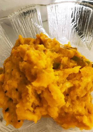 マッシュドかぼちゃ-レシピのメイン写真