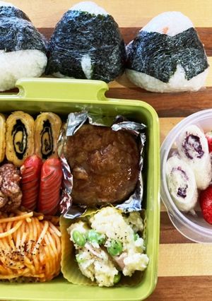 中学生男子弁当~2021.6.4~-レシピのメイン写真