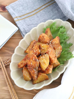鮭とじゃがいものコク旨カレー炒め-レシピのメイン写真