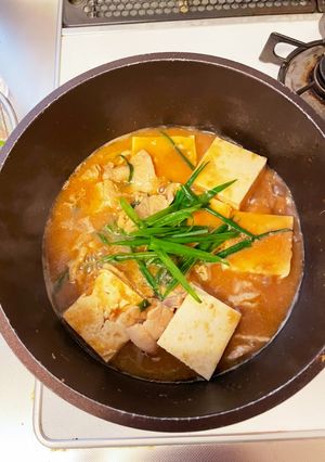 みそ肉豆腐-レシピのメイン写真