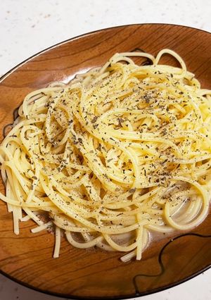 アレンジ簡単！アンチョビバターパスタ-レシピのメイン写真