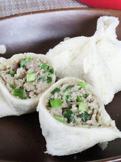 超簡単美味しい!食パン肉まん!ニラ肉パン-レシピのメイン写真