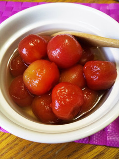 野菜デザート☆ミニトマトのコンポート-レシピのメイン写真