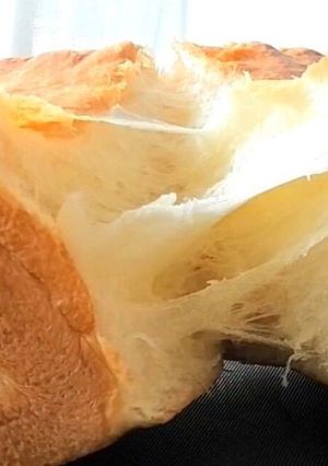 ふんわり美味しい♪高級生食パンの作り方-レシピのメイン写真