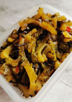 ゴーヤの佃煮-レシピのメイン写真