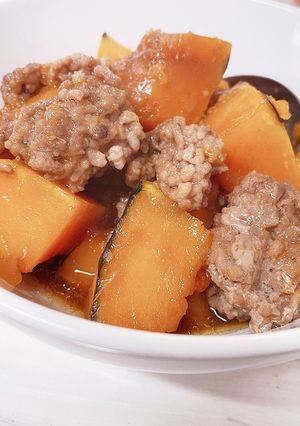 レンジかぼちゃ煮(覚書)-レシピのメイン写真