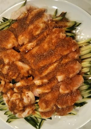 蒸し鶏ときゅうりの中華サラダ-レシピのメイン写真