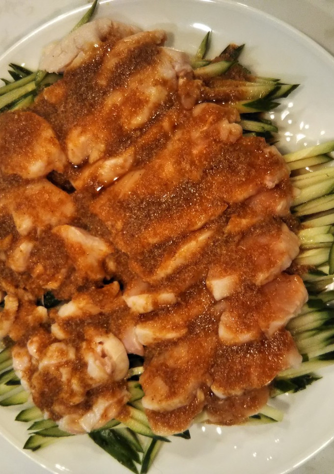 蒸し鶏ときゅうりの中華サラダ-レシピのメイン写真