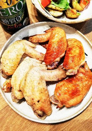 手羽先パリパリ焼き☆ココットプレート-レシピのメイン写真