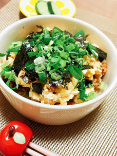 高タンパク!!ヘルシー納豆豆腐丼-レシピのメイン写真