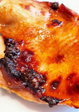 レンジで簡単、基本の鶏もも肉の照り焼き-レシピのメイン写真