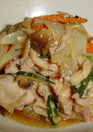 ★鶏肉と野菜のフライパン蒸し★-レシピのメイン写真