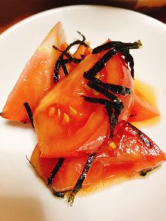 トマト和え物-レシピのメイン写真