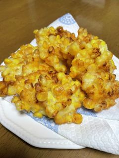とうもろこしのかき揚げ-レシピのメイン写真