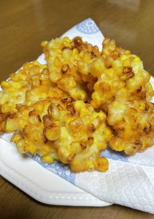 とうもろこしのかき揚げ-レシピのメイン写真