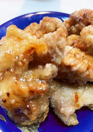 ヤンニョムチキン　　ハニーバター-レシピのメイン写真