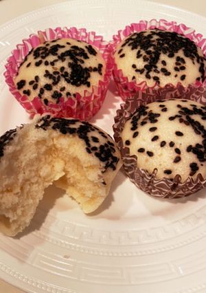【離乳食】甘さ控えめ蒸しパン-レシピのメイン写真