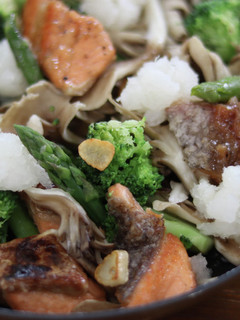 鮭と野菜のにんにく蒸し焼き-レシピのメイン写真