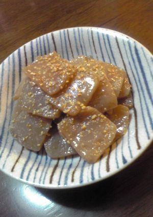 こんにゃくのオイスター炒め-レシピのメイン写真