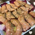 炙り★サーモン♪オリーブオイルかけて‼︎