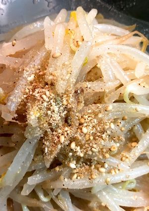 茹でる版もやしのナムル(備忘録)-レシピのメイン写真