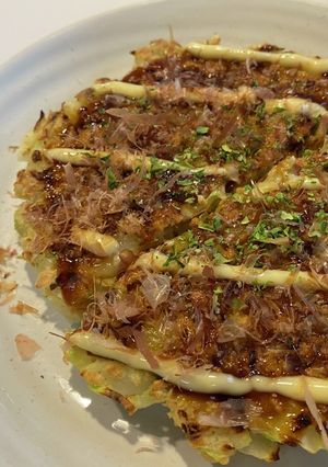 グルテンフリー*オートミールのお好み焼き-レシピのメイン写真
