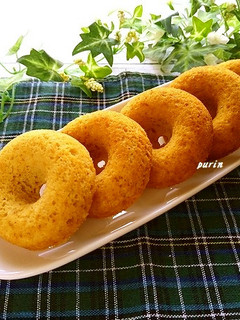 オートミールと米粉の焼きドーナッツ-レシピのメイン写真