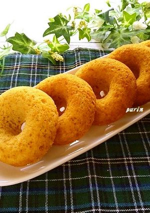 オートミールと米粉の焼きドーナッツ-レシピのメイン写真
