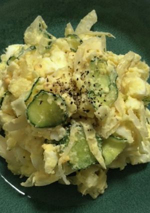 味玉でポテトサラダ-レシピのメイン写真