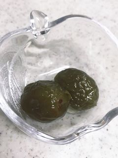 梅の甘露煮@梅シロップの梅で-レシピのメイン写真