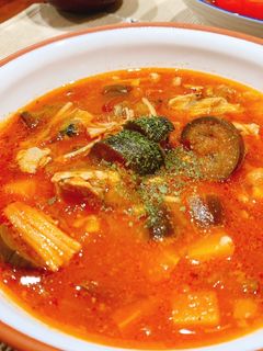 濃厚!鶏むね肉とナス、サバのトマト煮込み-レシピのメイン写真