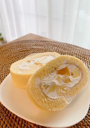 ふわふわ生地のロールケーキ Vol.1-レシピのメイン写真