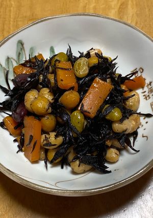 まめ！入りひじき煮-レシピのメイン写真