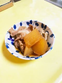 豚バラ大根 簡単煮物-レシピのメイン写真