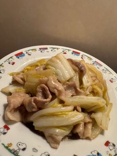 豚バラと白菜の中華炒め-レシピのメイン写真