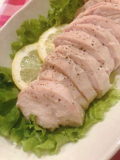 しっとりサラダチキン【低温調理】-レシピのメイン写真