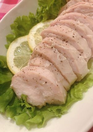 しっとりサラダチキン【低温調理】-レシピのメイン写真