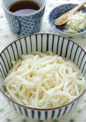 レンジで3分！冷凍うどん-レシピのメイン写真