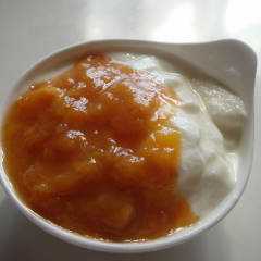 persimmon sauce柿のソース-レシピのメイン写真