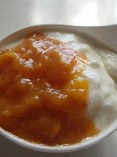 persimmon sauce柿のソース-レシピのメイン写真