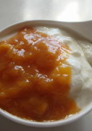 persimmon sauce柿のソース-レシピのメイン写真