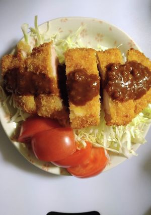 元気なトンカツ-レシピのメイン写真